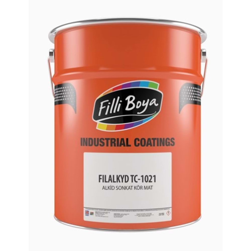 Filli Boya Endüstriyel Mat (SİYAH) 2,5 Kg