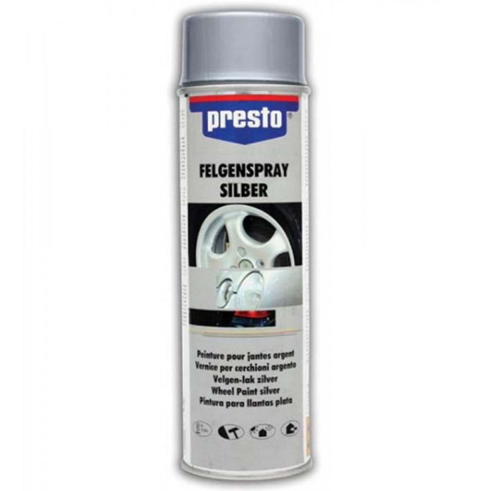 PRESTO JANT BOYASI GÜMÜŞ (500ML)