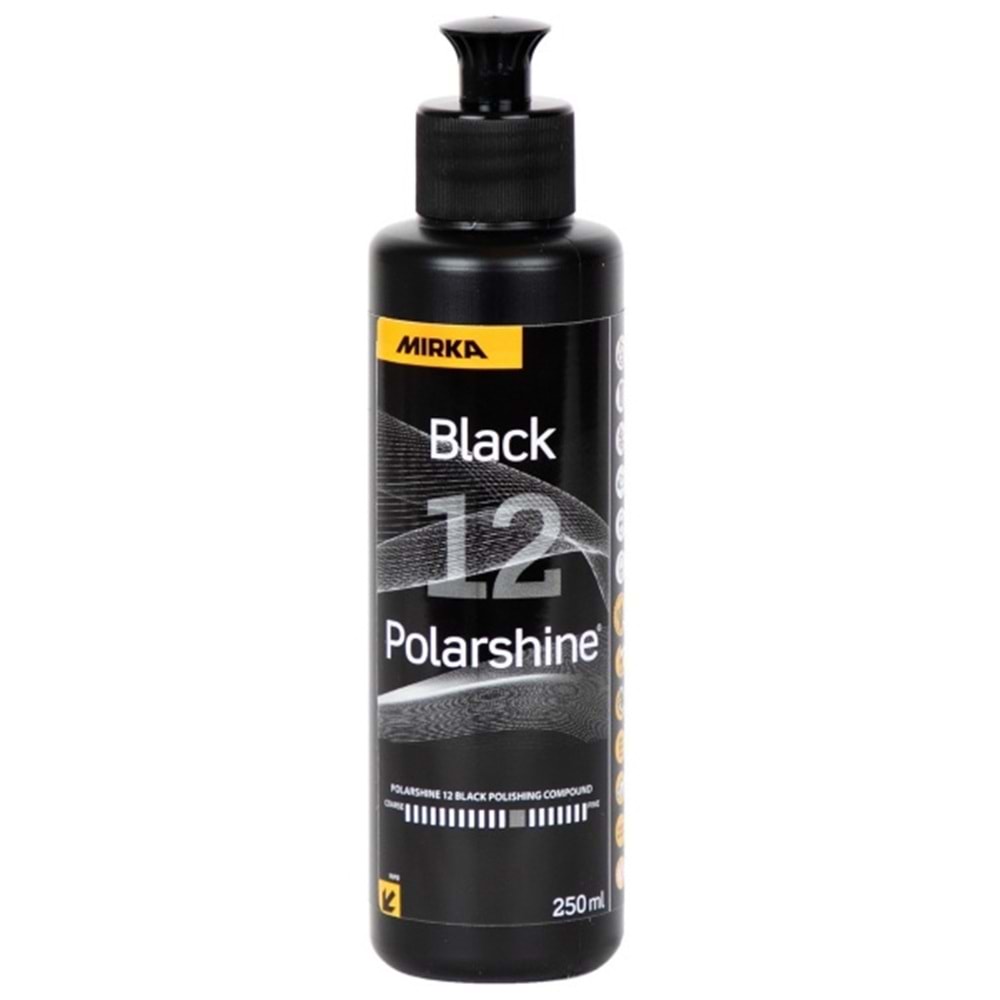 MIRKA Polarshıne 12 Polishing BLACK Compound 1 LT