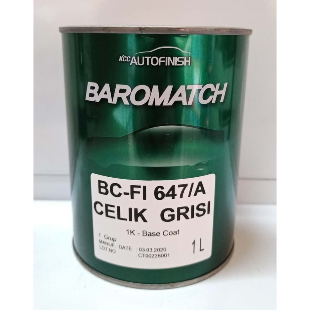 KCC BAZKAT BOYA FIAT Fİ647/A 1LT