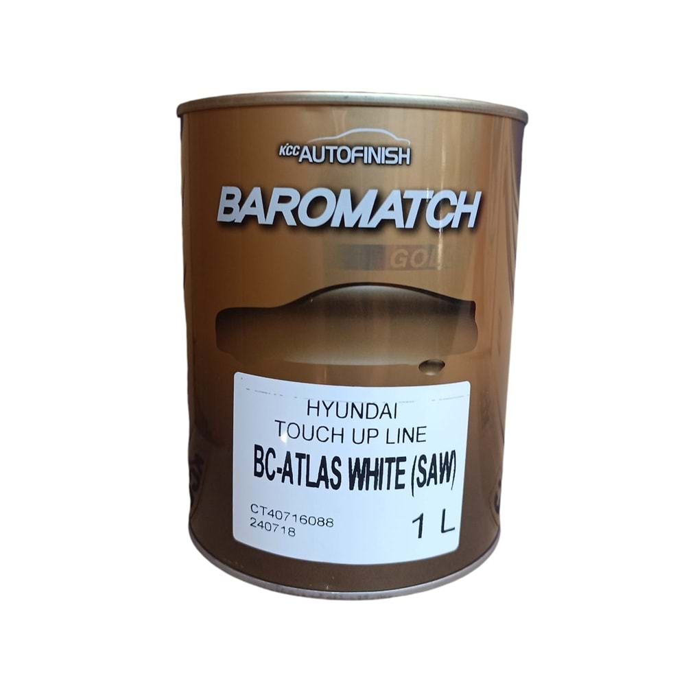 KCC BAZKAT BOYA HYUNDAI (Touch Up) ATLAS WHITE SAW 1LT
