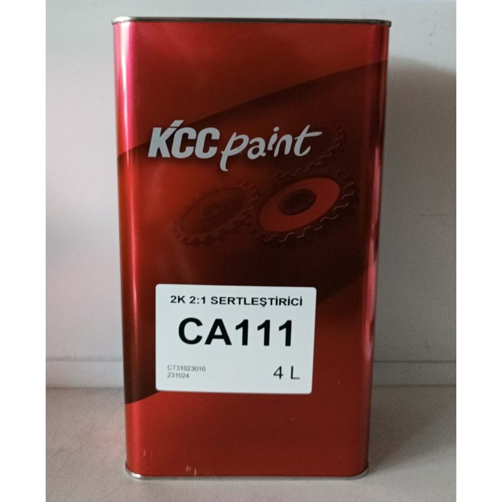 KCC AKRİLİK CA111 SERTLEŞTİRİCİ (NORMAL) 3,6LT