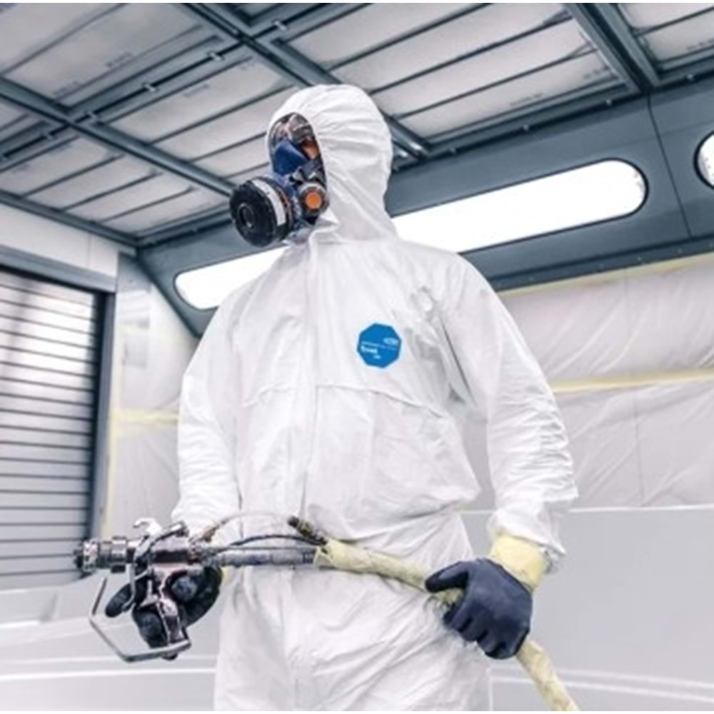 DuPont™ Tyvek® 500 Xpert XL Başlıklı Kimyasal Koruyucu Tulum