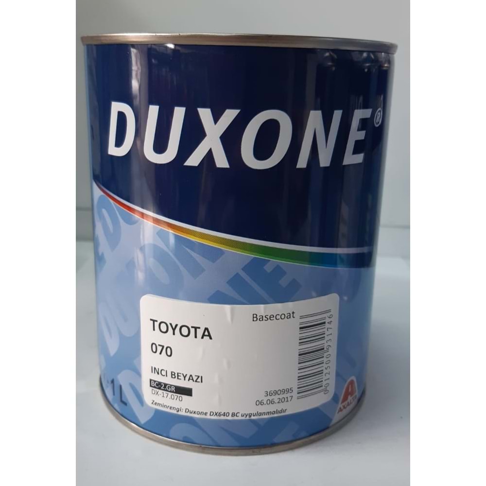 DUXONE BAZKAT BOYA TOYOTA 070