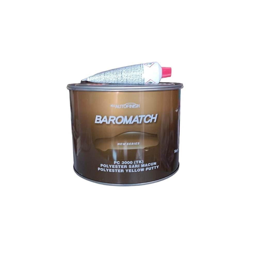 KCC Baromatch PC3000 POLYESTER MACUN (Sarı) 2.5Kg