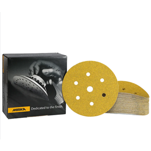 MIRKA GOLD 150mm (7 Delik) DAİRE ZIMPARA P180