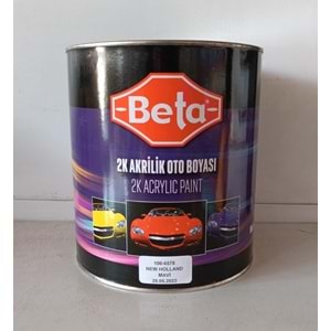 BETA AKRİLİK BOYA NEW HOLLAND MAVİ 2,5KG