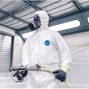 DuPont™ Tyvek® 500 Xpert XL Başlıklı Kimyasal Koruyucu Tulum