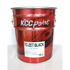 KCC AKRİLİK BOYA ZET BLACK 16LT