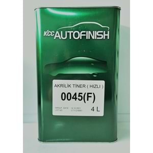 KCC AKRİLİK TİNER 4LT (F) HIZLI