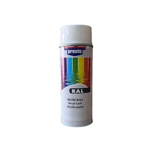 PRESTO SPREY BOYA MAT SİYAH RAL9005 (400ml)