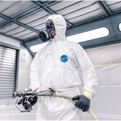 DuPont™ Tyvek® 500 Xpert XL Başlıklı Kimyasal Koruyucu Tulum