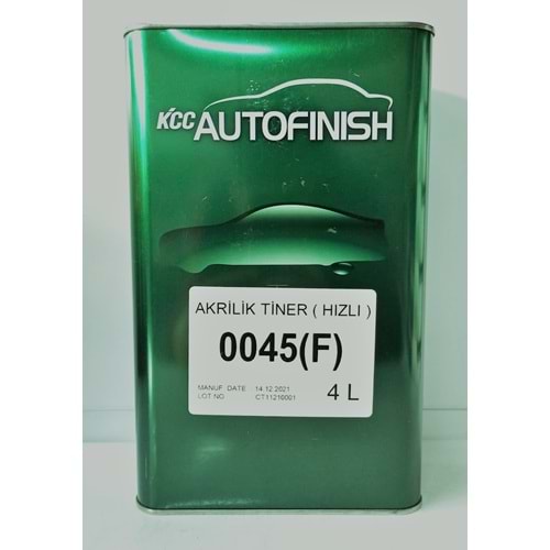 KCC AKRİLİK TİNER 4LT (F) HIZLI