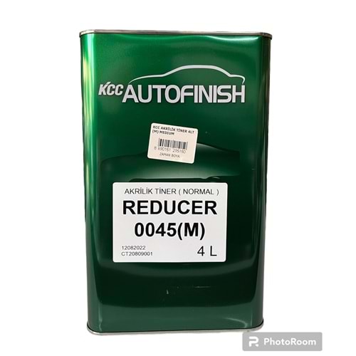 KCC AKRİLİK TİNER 4LT (M) MEDIUM
