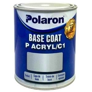 POLARON P-Acryl/C1 Bazkat Boya OPEL 266 SİYAH 1LT
