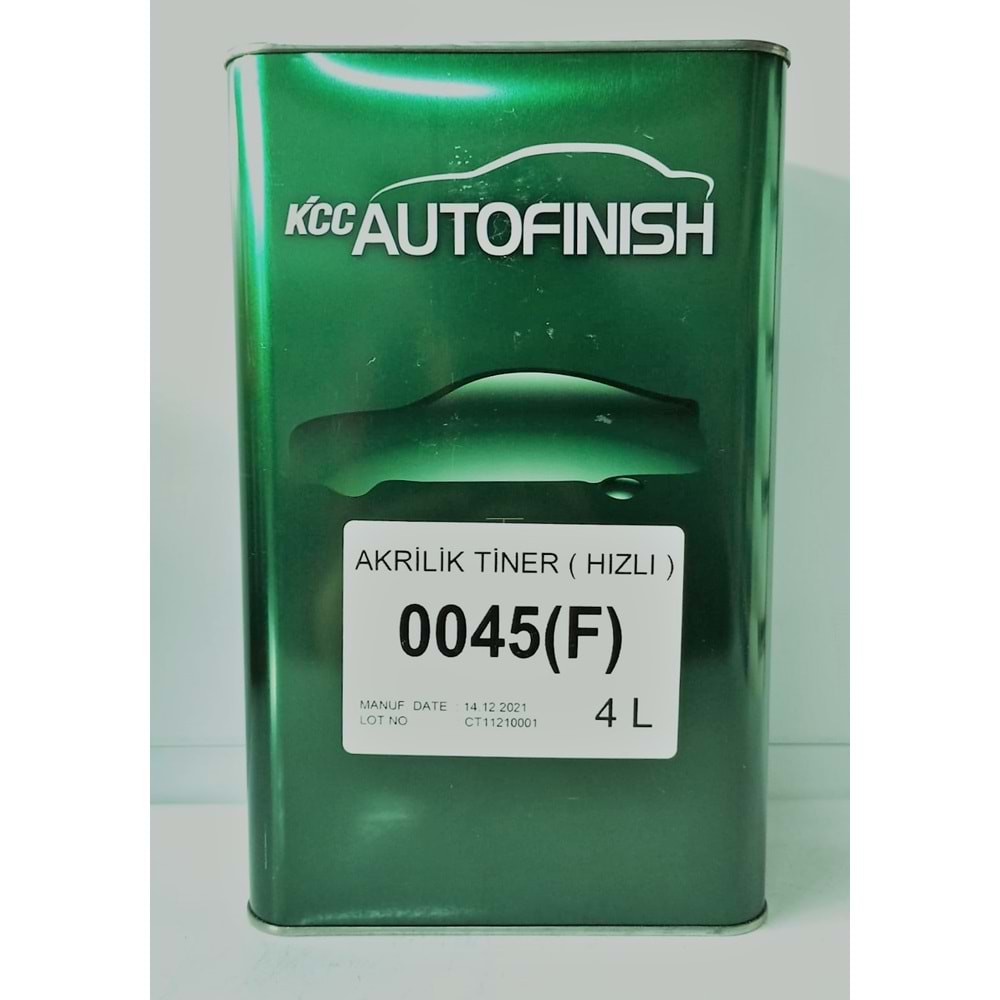 KCC AKRİLİK TİNER 4LT (F) HIZLI